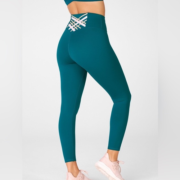 Fabletics Pants - Boost PowerHold® High-Waisted 7/8 Legging EUC 2XL